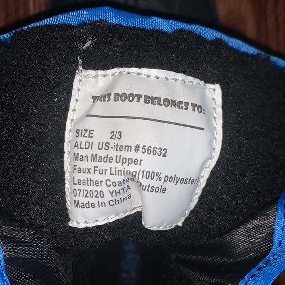 Boys winter snow boots 2/3 - Picture 8 of 9